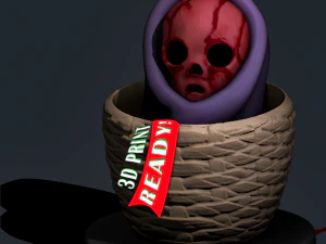 ni&ntilde;o demonio Modelo de impresión 3D