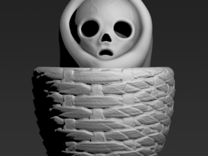 demon child 3D-Druckmodell
