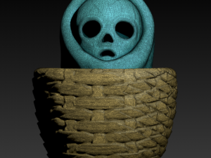 demon child 3D-Druckmodell