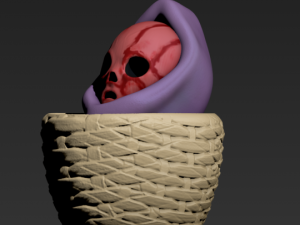 demon child 3D-Druckmodell