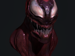 carnage bust 3D प्रिंट मॉडल