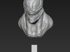 carnage bust 3D प्रिंट मॉडल