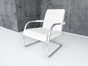 white chair 3D Model