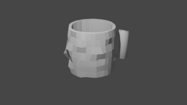 cup Model 3D .c4d .max .obj .3ds .fbx .stl .blend 