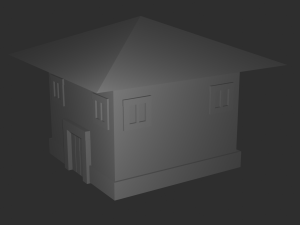 hous Model do druku 3D
