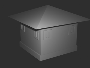 hous Model do druku 3D