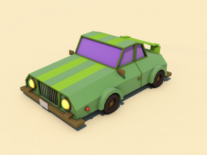 racing car Modelo 3D