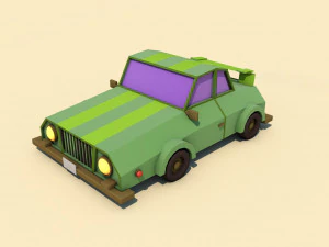 macchina da corsa Modello 3D