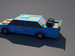 dragon car Modelo 3D