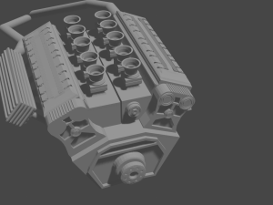 engine 3D Model