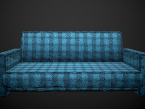 sofa 6 texture options 3D Model