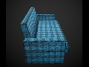 sofa 6 texture options 3D Model