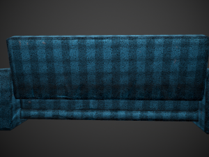 sofa 6 texture options 3D Model