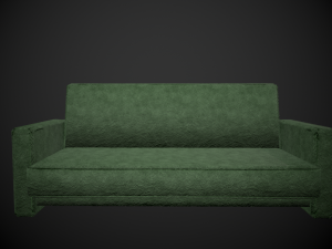 sofa 6 texture options 3D Model