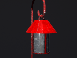 flashlights low poly 6 texture options 3D Модель