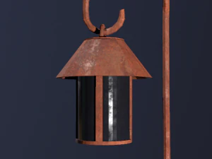 flashlights low poly 6 texture options 3D Model