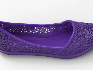 shoes feminine 1 3D Model