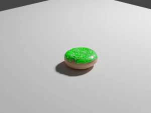 35 koleksi donat Model 3D