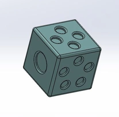dice 3D Model .c4d .max .obj .3ds .fbx .stl .blend 