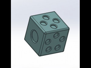dice 3D 模型