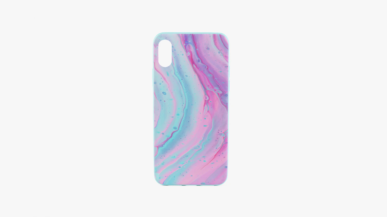 iPhone X-hoesje 9 3D Model .c4d .max .obj .3ds .fbx .stl .blend 