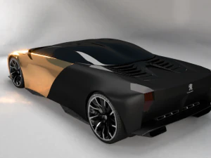 conceito personalizado peugeot Modelo 3D