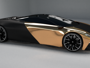 custom concept peugeot Model 3D