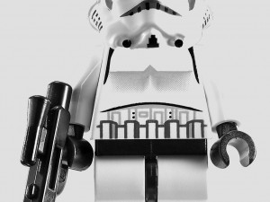 free lego stormtrooper Model 3D