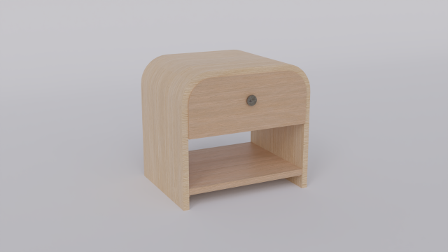 Archer nightstand Modelo 3D .c4d .max .obj .3ds .fbx .stl .blend 