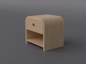 Archer nightstand 3D Model