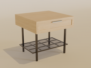 Ackley nightstand 3D 模型
