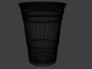 чашка для бірпонгу 3D Модель