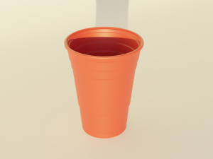 birpong cup Modèle 3D