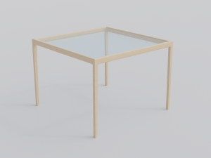 1966 dining table collection 3D-Modell
