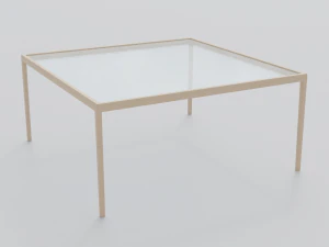 1966 dining table collection 3D Model