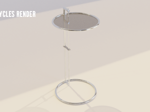 Adjustable table e1027 3D Model