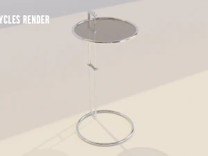 Adjustable table e1027 3D Model