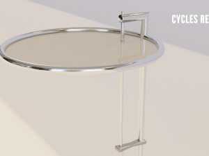Adjustable table e1027 3D Model