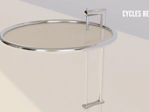 Adjustable table e1027 3D Model
