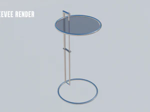 Adjustable table e1027 3D Model