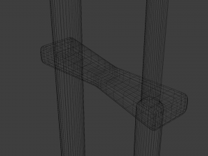 Adjustable table e1027 3D Model