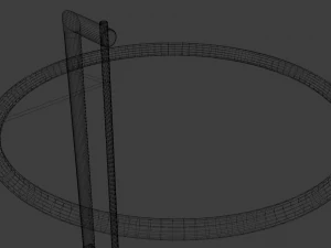 Adjustable table e1027 3D Model