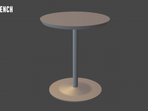 Arena table Modello 3D