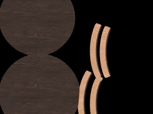 Arena table Modello 3D