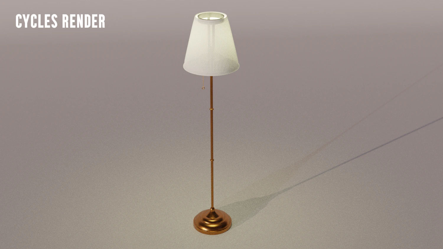 Arstid floor lamp 3D Model .c4d .max .obj .3ds .fbx .stl .blend