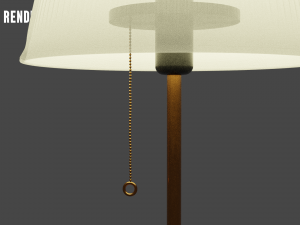 Arstid floor lamp 3D Model