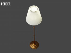Arstid floor lamp 3D Model