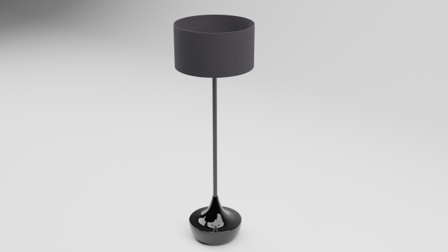 Atlas floor lamp 3D Model .c4d .max .obj .3ds .fbx .stl .blend 