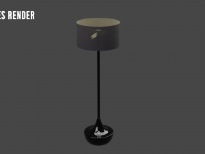 Atlas floor lamp 3D Model