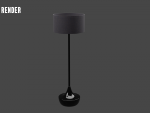 Atlas floor lamp 3D Model